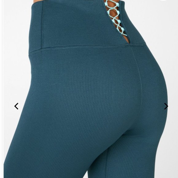 Fabletics High-Waisted Seamless Rib Legging - Picture 5 of 5